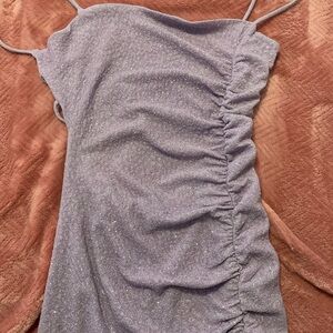 WINDSOR Purple Sparkly Homecoming Dress